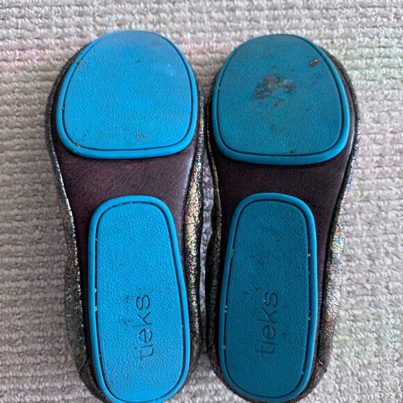 Tieks Leather Ballet Flats in Starstruck Size 7 - Retails $275 - Picture 5 of 5